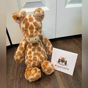Jellycat Bashful Giraffe Plush Toy 100%Authentic NWT US SHIP FAST